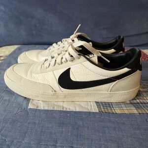 Mens Size 9.5 Nike Killshot 2 Leather Premium “Sail Black” HQ1657-103